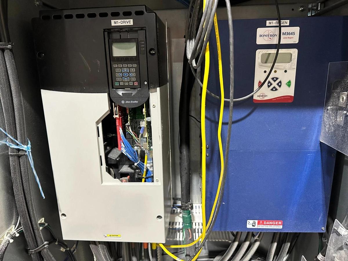 Used ALLEN BRADLEY 150 HP DRIVE CABINET 20G1AND186JA0NNNNN W/ BONITRON REGENS #S441