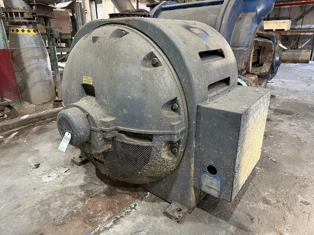 Used FIRST ELECTRIC MOTOR SERVICE 1000 HP MOTOR 4160V 505RPM