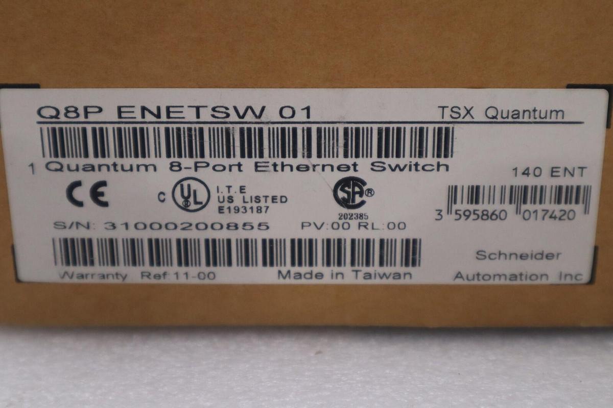 Used SCHNEIDER ELECTRIC 140ENETSW01IAT / 140ENETSW01IAT (NEW IN BOX) STOCK G491