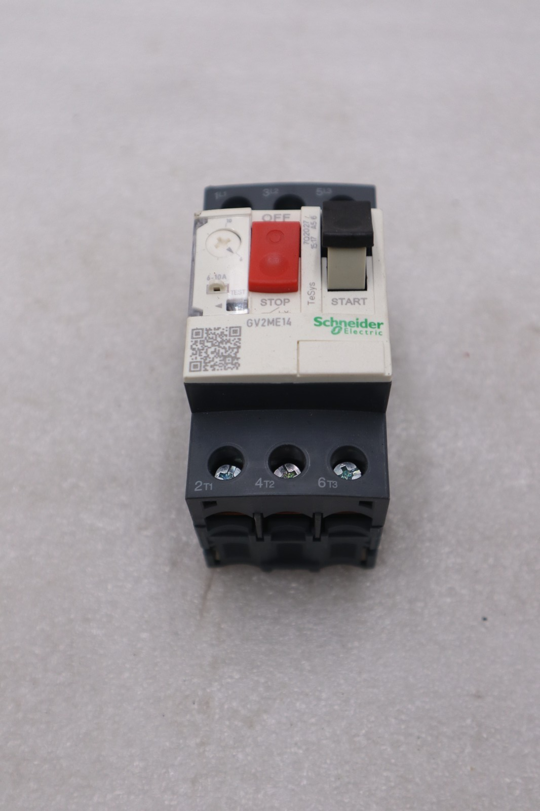 Used SCHNEIDER ELECTRIC GV2ME14 STOCK #L-238B