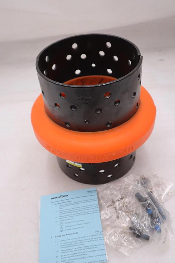 Used REXNORD Omega 10287354 ES40 Elastomeric Shaft Coupling Element - STOCK SGF119