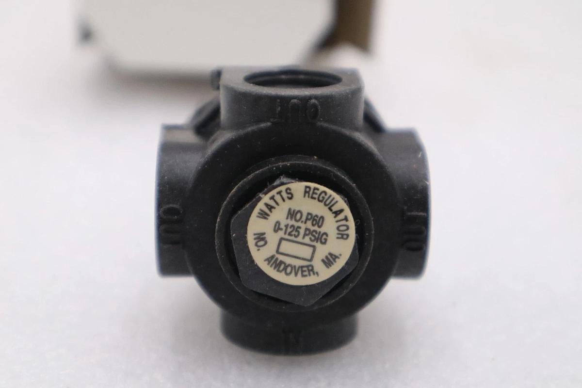 NEW OPEN BOX Watts 1/4 P 50 M1 0-125 Water Pressure Regulator 0-125psi 1/4” H799