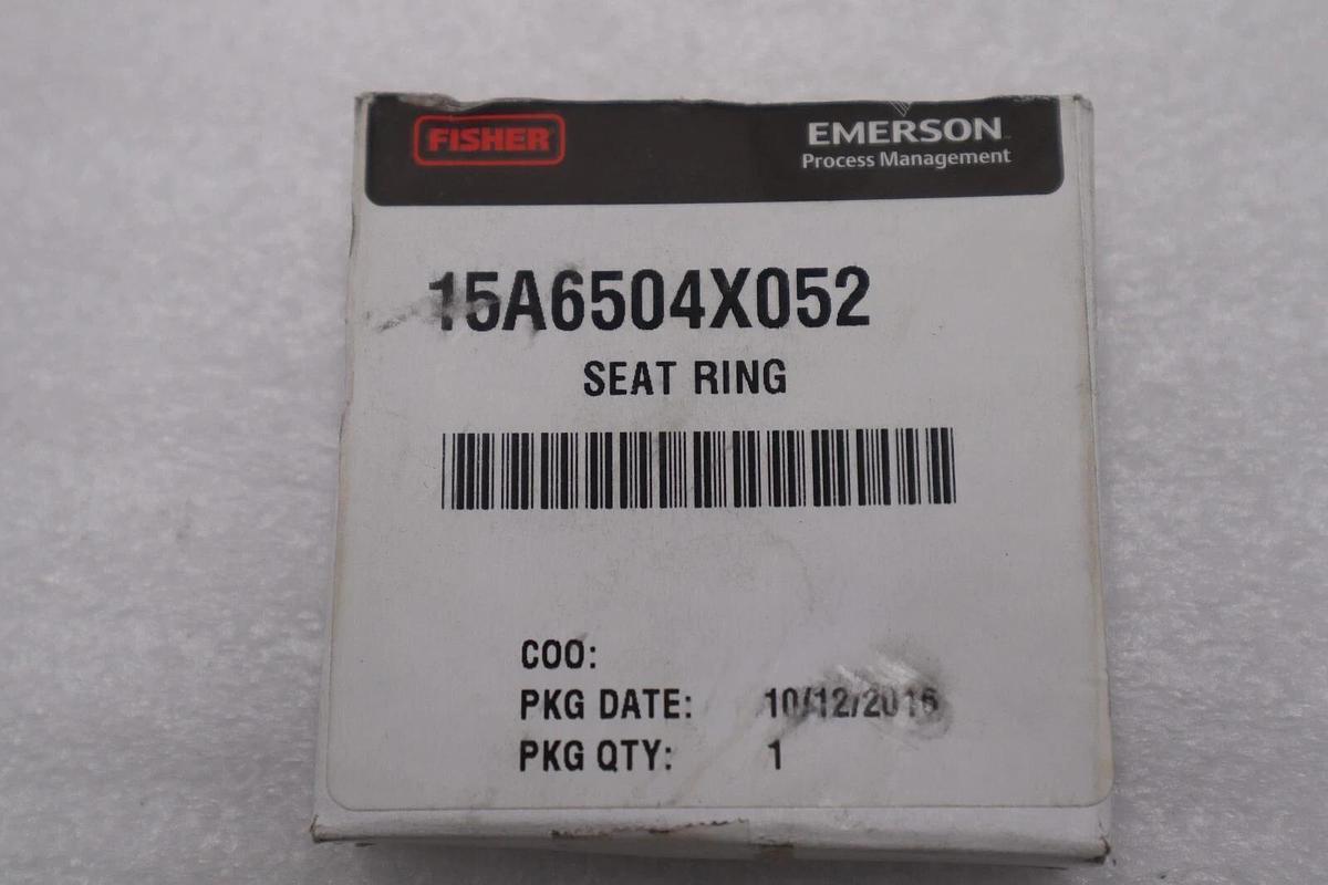 NEW OPEN BOX Fisher Seat Ring 15A6504X052 STOCK K-3599