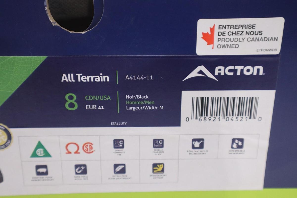 ACTION All Terrain 15" Composite Toe Rubber Work Boots A4144-11 - STOCK GF977