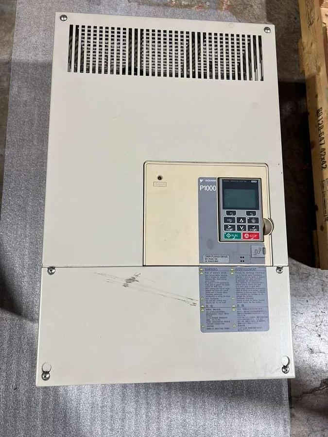 Used 100 HP DRIVE YASKAWA CIMR-PU4A0139FAA / CIMRPU4A0139FAA (NEW UNIT) STOCK CC-01