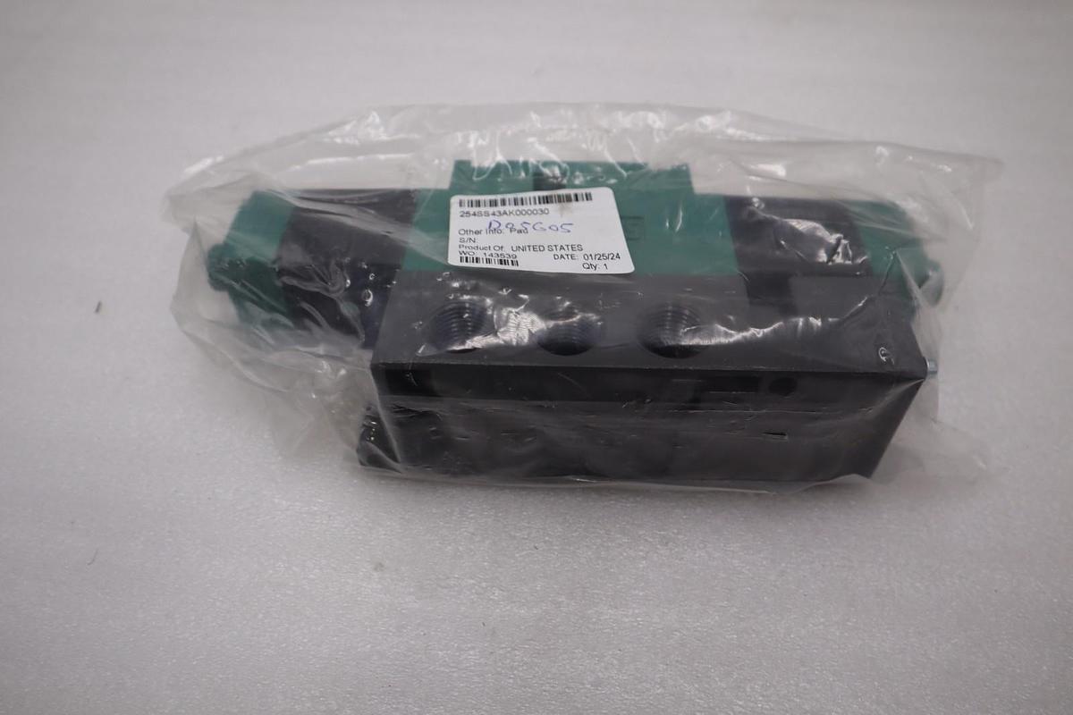 NEW Numatics 254SS43AK000030 Pneumatic Solenoid Valve STOCK H1476