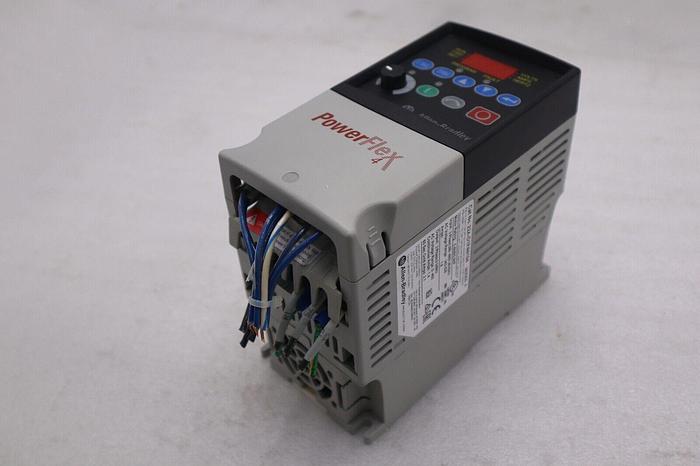 Used ALLEN BRADLEY 22A-D1P4N104 SER. A ADJUSTABLE FREQUENCY AC DRIVE  STOCK B-1297