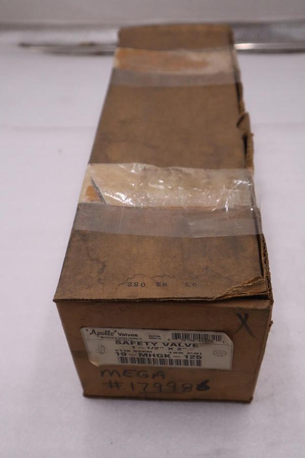 APOLLO Brass 19-MHGK-125 Safety Relief Valve Size 1-1/2" X 2" - STOCK GF770