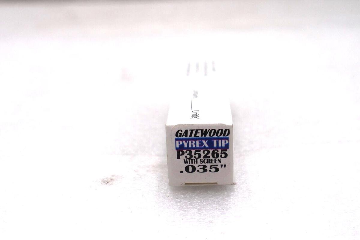 Used Gatewood Pyrex Tip P35265 With Screen .035'' Spray Nozzle New Open Box #K-2193