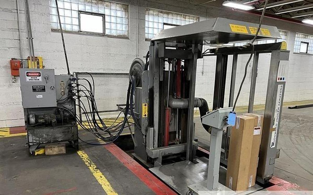 Used WOODWARD P-4652 JA JOGGER AERATOR Max Paper Size: 46"x52"