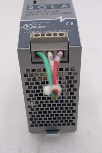 Used Emerson Industrial Automation SDN 2.5-24-100P Power Supply  #K-2266