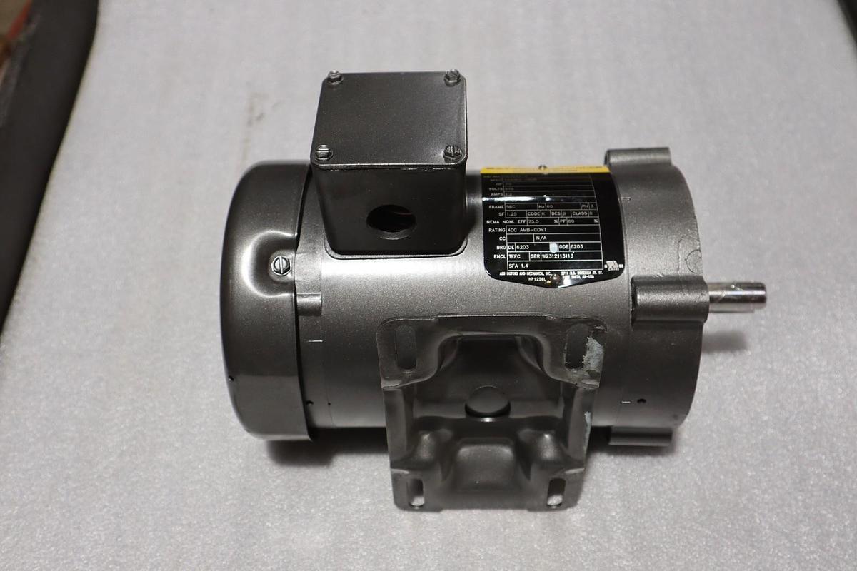 Used Baldor CM3542-5 Electric Motor 3/4HP 575V 1.2A 1725RPM - STOCK SGF67