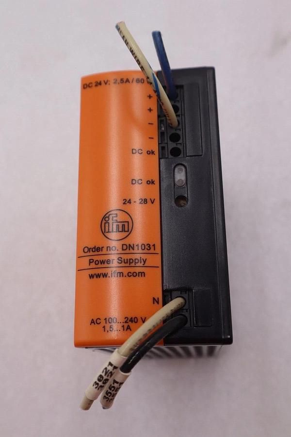 Used EFECTOR PSU-1AC/24VDC-2,5A-DN1031 POWER SUPPLY STOCK L-244-A