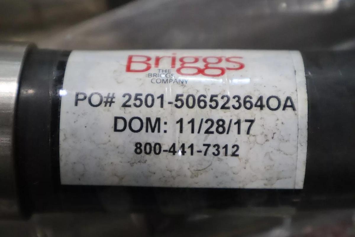 Used Briggs PO# 2501-50652364OA HOSE LOT OF FOUR UNITS STOCK 708-A