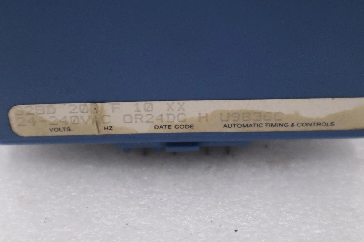 ATC 328 TIME DELAY RELAY 328D200F10XX STOCK #GF-716A