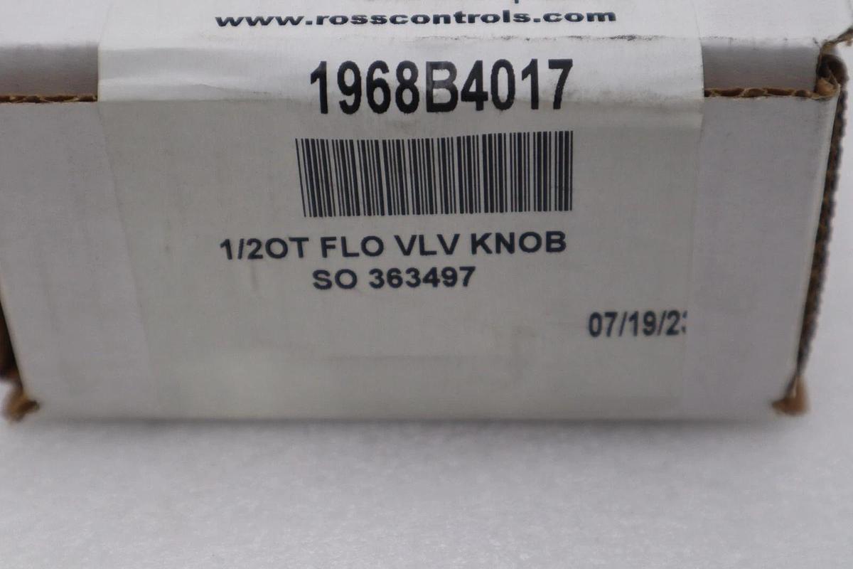 Used ROSS CONTROLS 1968B4017 / 1968B4017 (BRAND NEW) STOCK H40A