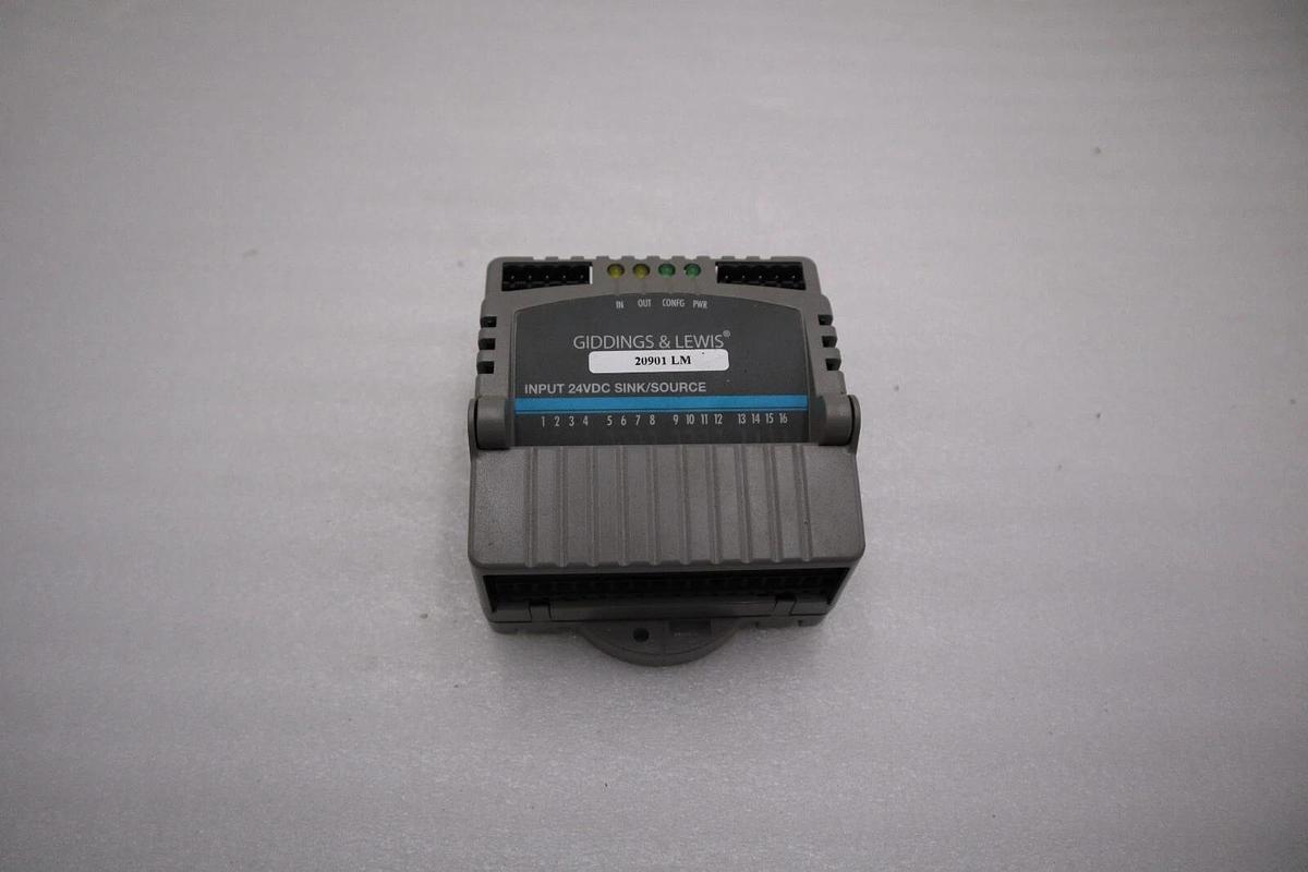 Used Giddings & Lewis M.1300.7372 R1 Input Module 24VDC SINK/SOURCE STOCK 5183A