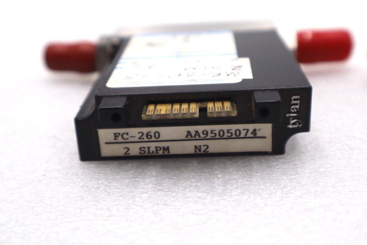 Used TYLAN MODEL FC-260 MASS FLOW CONTROLLER 150 PSIG MAX S/N AA804014 2 SLPM #K-1846