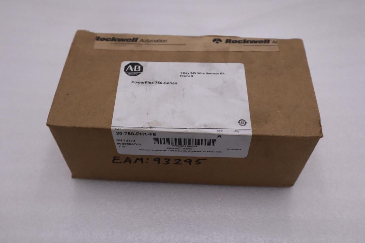 ALLEN BRADLEY 20-750-PH1-F8 HARNESS KIT FORPOWERFLEX 755 FRAME 8 IP00 - GF271