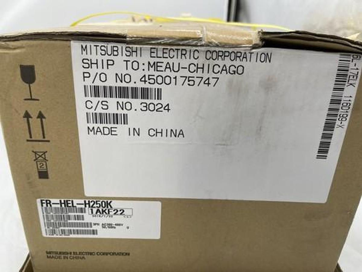 MITSUBISHI FR-HEL-H250K / FRHELH250K NEW IN BOX MANUFACTURED 2019 S-19