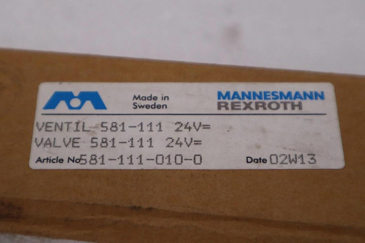 Used NEW BOSCH 581-111-010-0 PNEUMATIC DIRECTIONAL VALVE STOCK H1081A