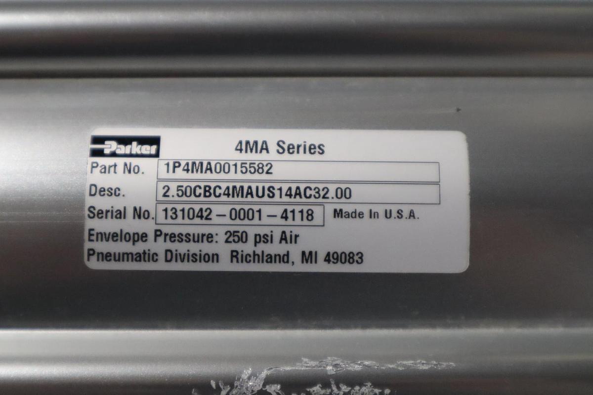 PARKER 1P4MA0015582 4MA SERIES TIE ROD PNEUMATIC CYLINDER STOCK H1897