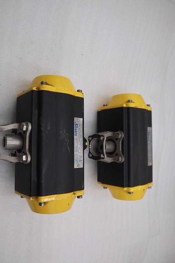 Sharpe SPN II 085 Double Acting Rack and Pinion Pneumatic Actuator STOCK 1550-A