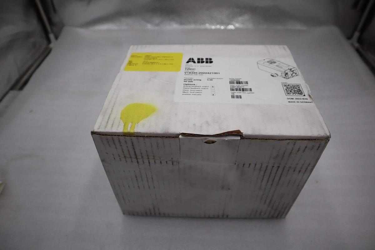 ABB TZIDC V18345-2022421001 ANALOG POSITION FEEDBACK VALVE CONTROL NEW #1404CC