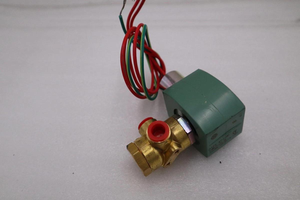 Used NEW NO BOX ASCO 8320G174 solenoid valve 1/4" NEW WITH BOX STOCK H1178A