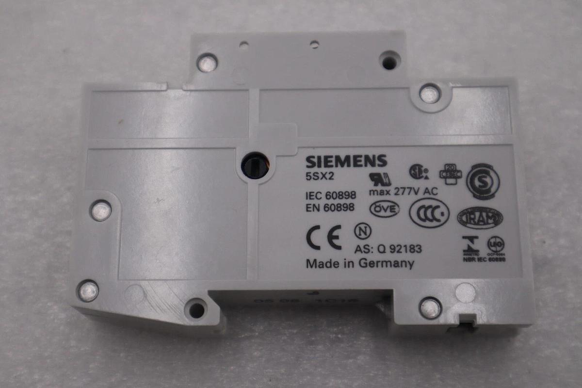 SIEMENS 5SX2 CIRCUIT BREAKER 5SX21 D16 1-Pole  ~230/400V 277 VAC STOCK G838A