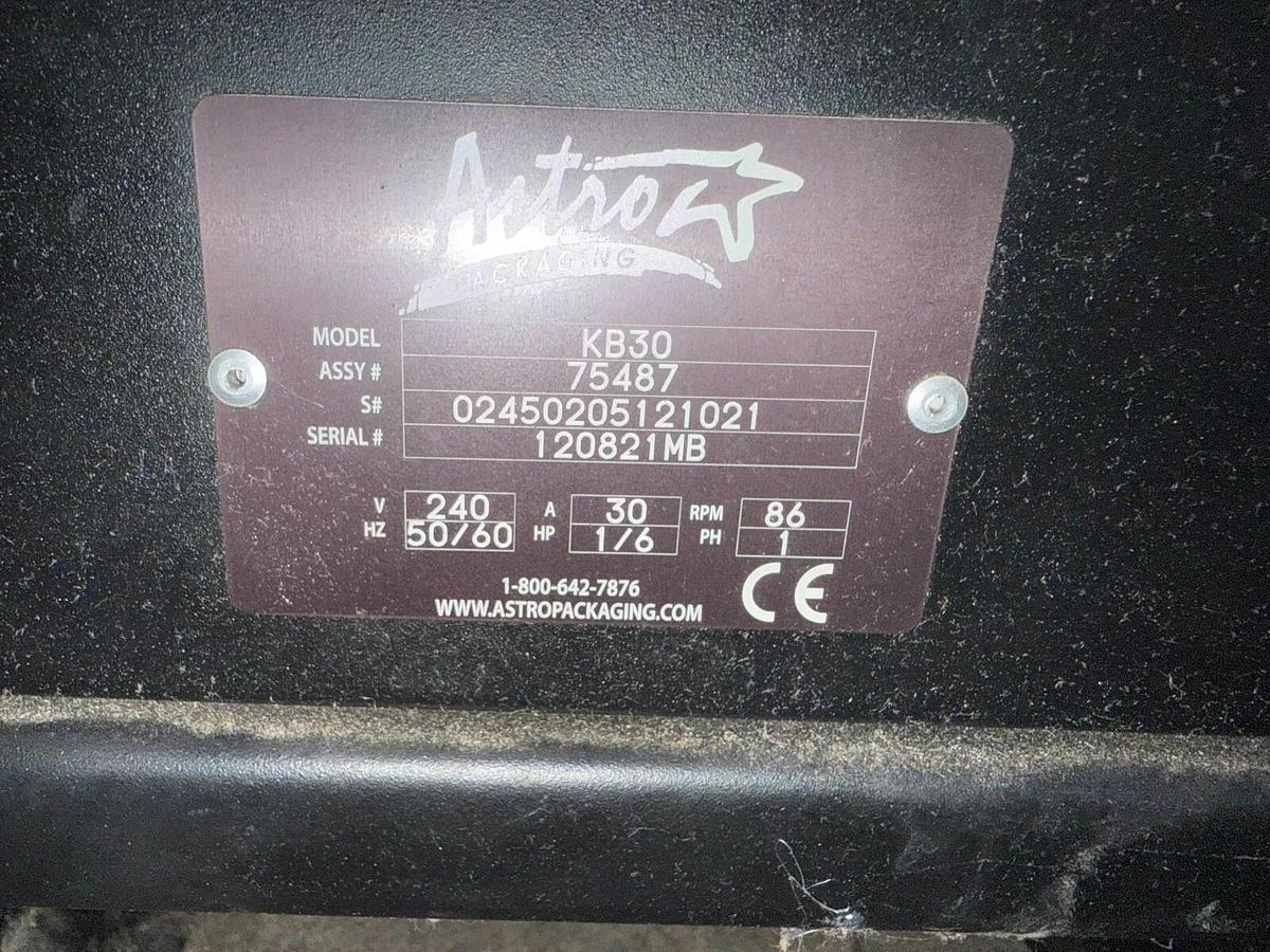 Used Astro Packaging KB30 Hot Melt Glue Machine 200-240Va STOCK HP-3