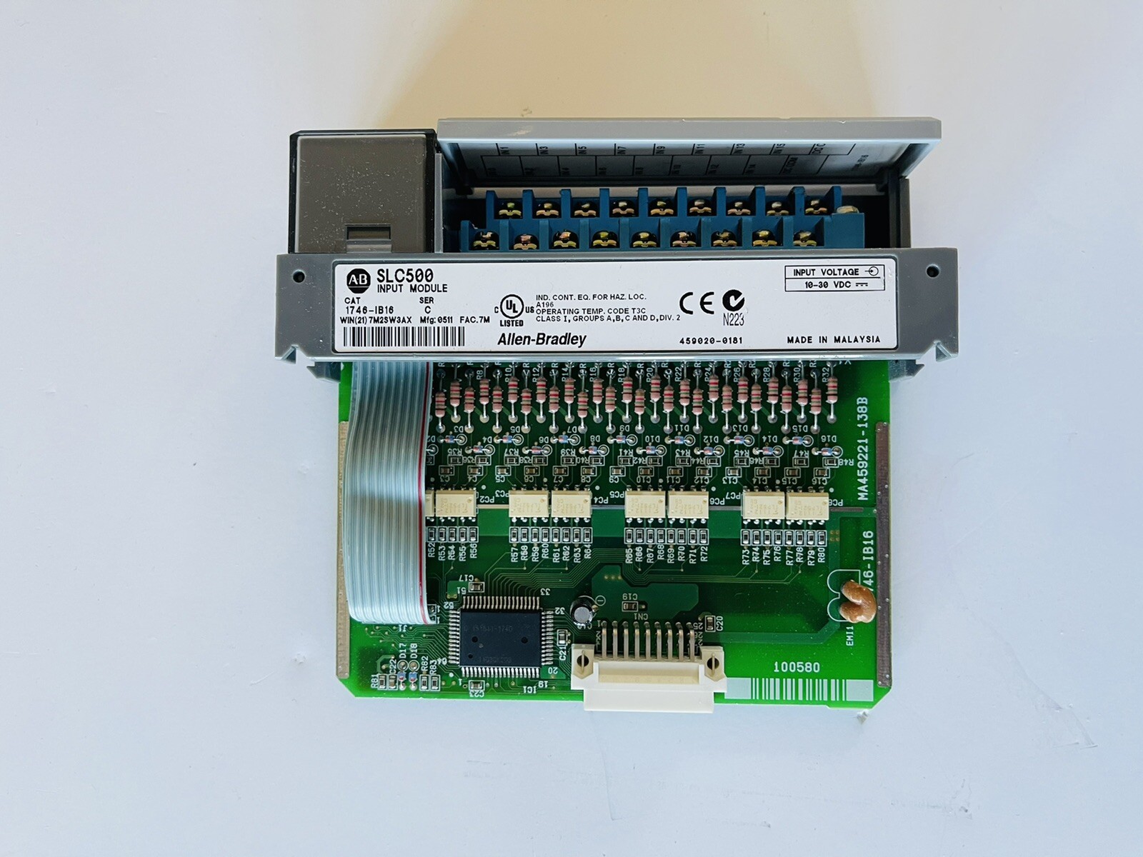 Used Allen Bradley 1746-IB16 Series C 16 Point Input Module #K-365