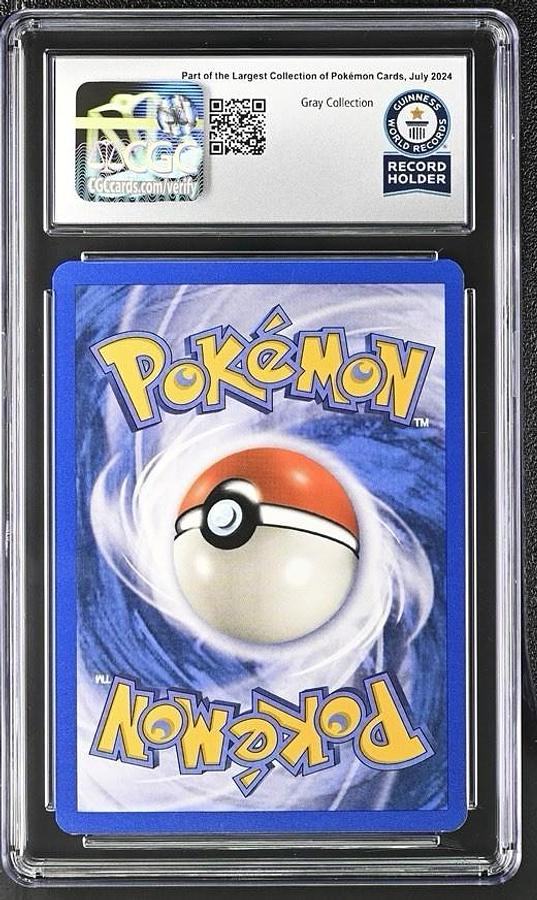Used 2003 POKEMON SKYRIDGE #49 DELIBIRD E-READER CGC WORLD RECORD SLAB 1/1
