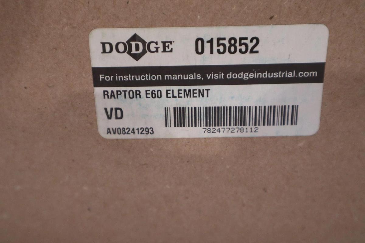 Used DODGE RAPTOR 015852 E60 ELEMENT - NEW UNIT - STOCK SGF114