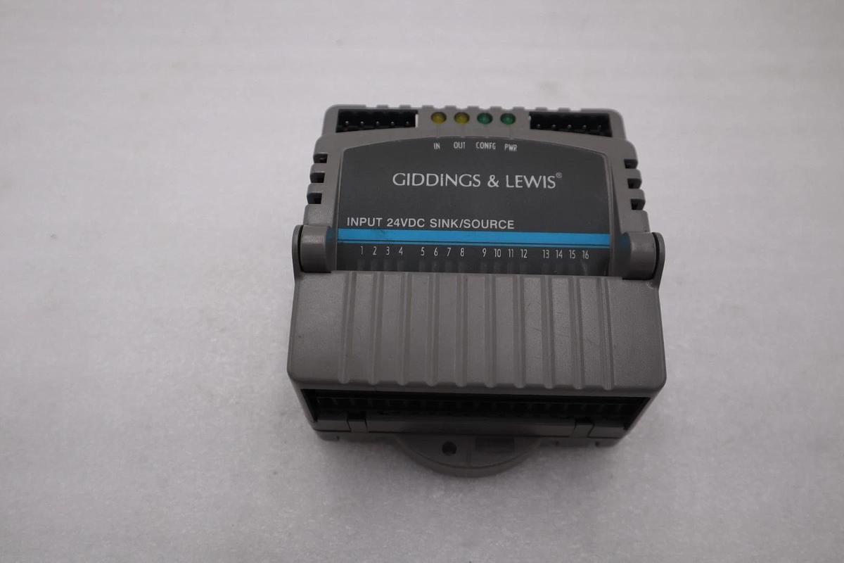Used Giddings & Lewis Input Module M.1300.7372 R0 24VDC Sink/Source STOCK H1628A