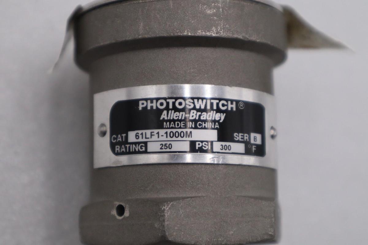 Used NEW ALLEN BRADLEY PHOTOSWITCH SINGLE PROBE HOUSING #316 SS 61LF1-1000M #G742A