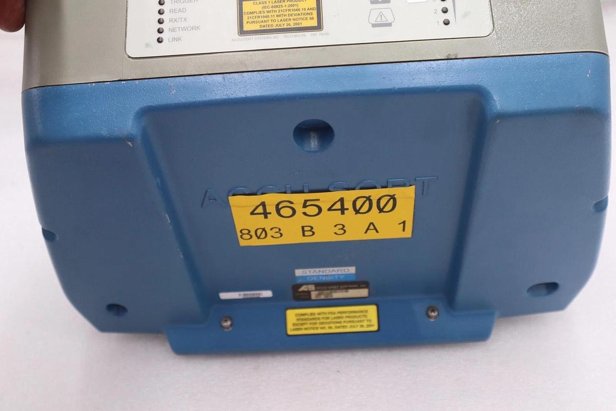 NEW ACCU-SORT AXIOM-X LASER BARCODE SCANNER OMNIDIRECTIONAL STOCK 3241