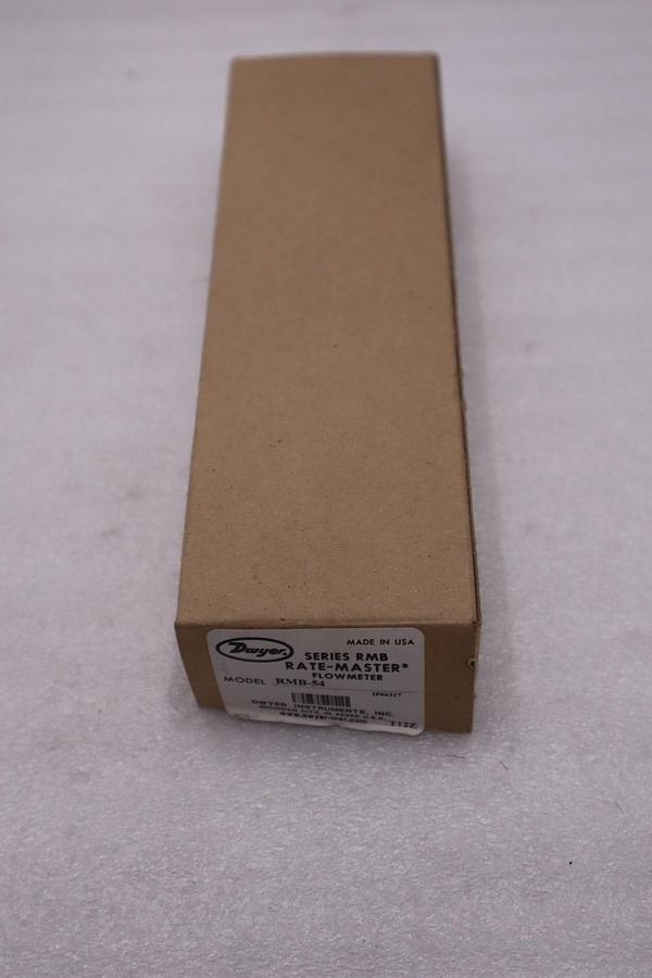 Used DWYER RMB-54 RATE-MASTER SERIES RMB FLOWMETER STOCK #GF-764A