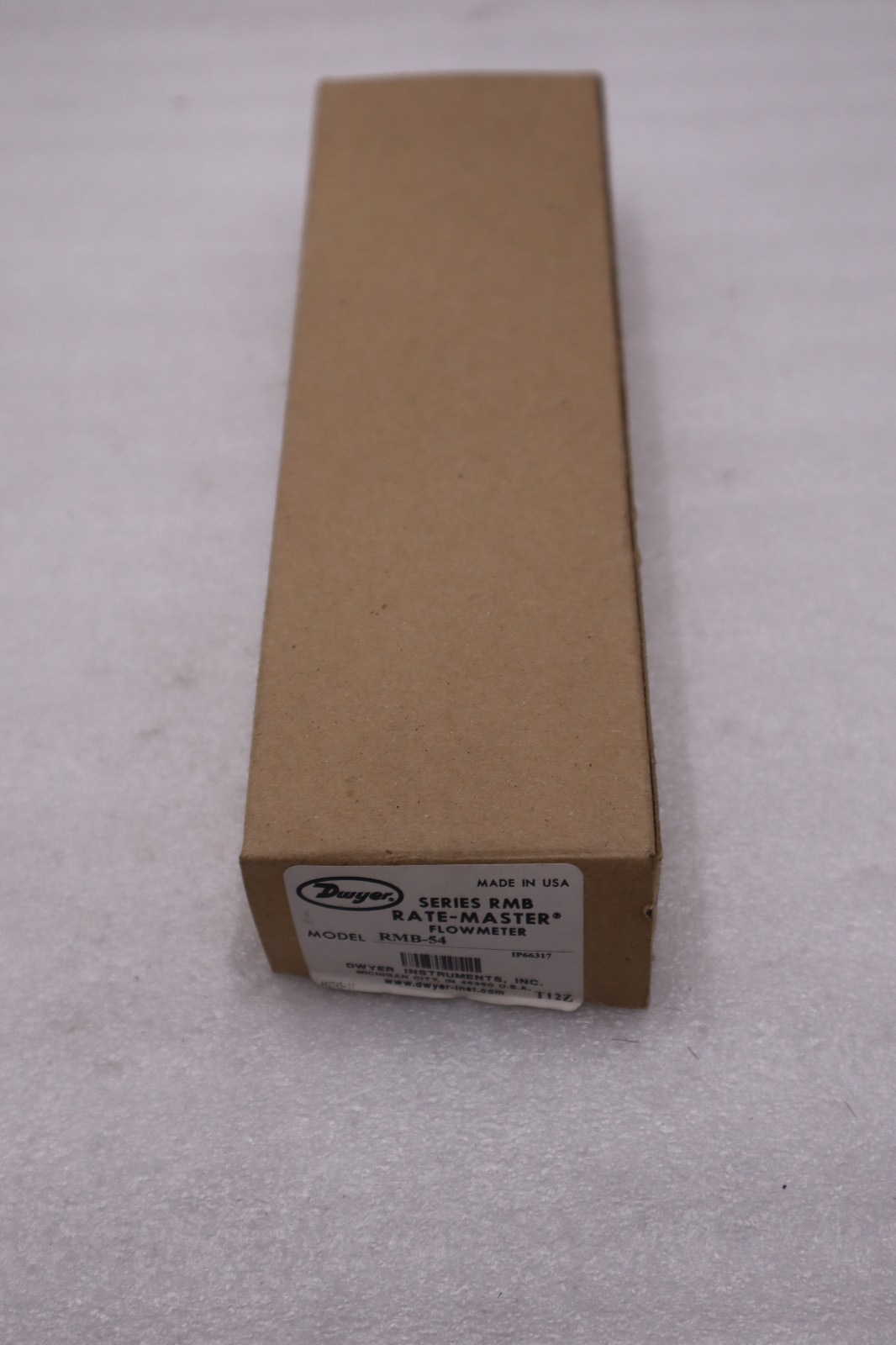 Used DWYER RMB-54 RATE-MASTER SERIES RMB FLOWMETER STOCK #GF-764A