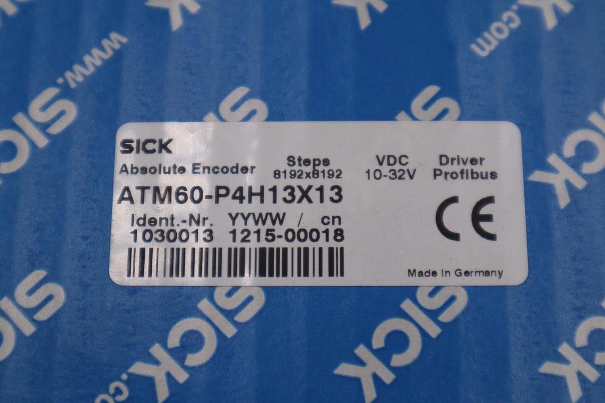 NEW SICK ATM60-P4H13X13 ABSOLUTE ROTARY ENCODER STOCK G390A