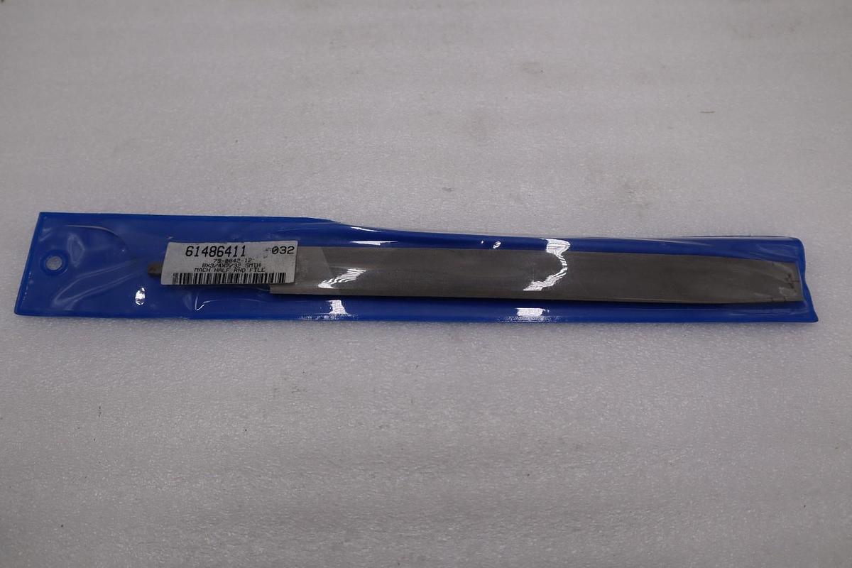 NEW IN BOX FILE 12" HALF RND SMOOTH STOCK H708A
