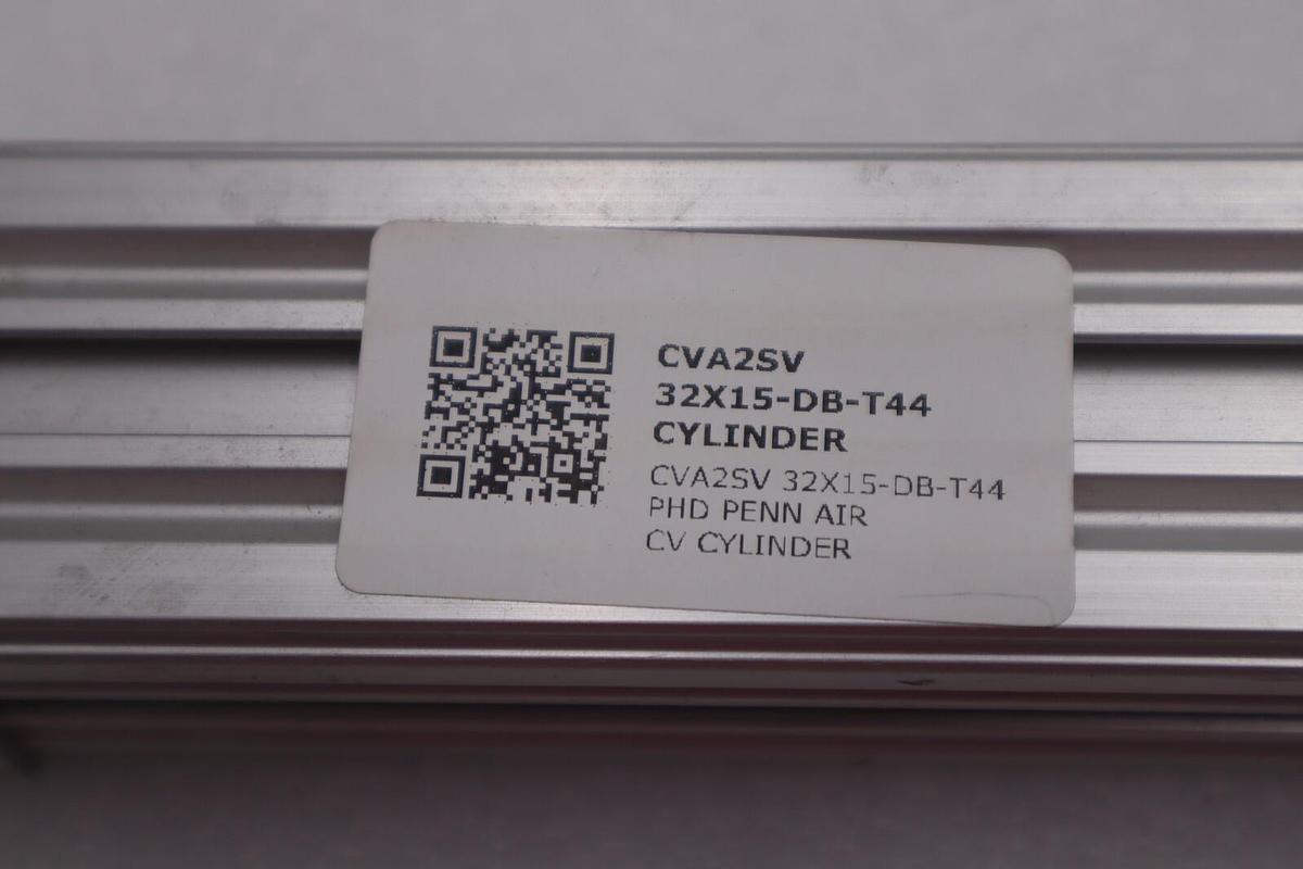 Used PHD CVAS2V 32 X 15-DB-T44 PHD Pneumatic Air Cylinder #014-A