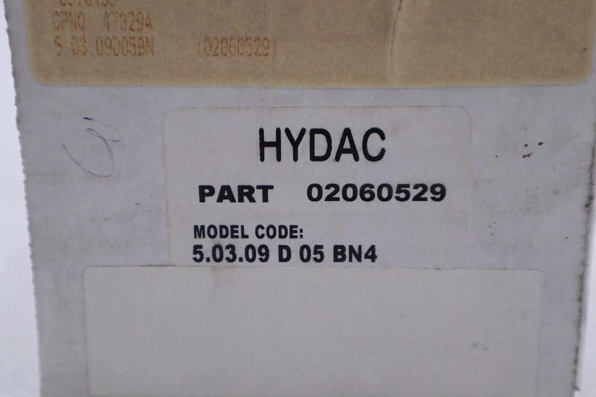 Hydac Hydraulic 2060529 5.03.09 D 05 BN4  Filter Element #023-A