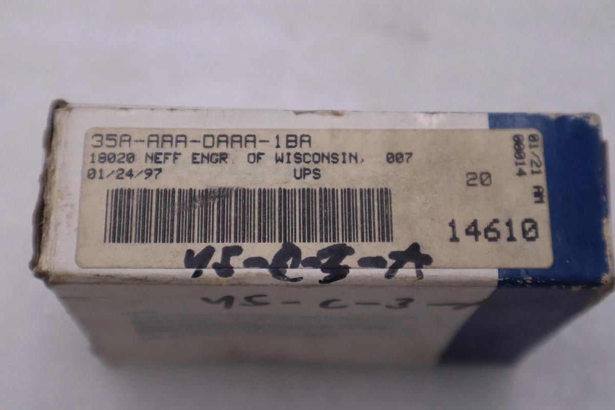 NEW OPEN BOX MAC 35A-AAA-DAAA-1BA SOLENOID VALVE STOCK K3970CC