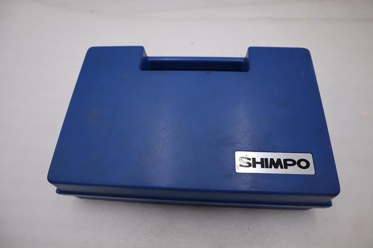Used Shimpo Digital Tachometer Hand Held DT-205L 6" Wheel STOCK H1140