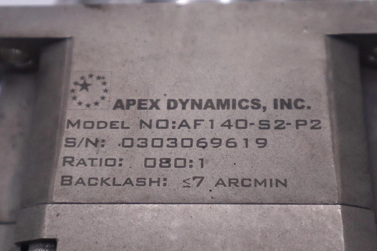 Used Apex Dynamics AF140-S2-P2 RATIO 80:1 STOCK M-170