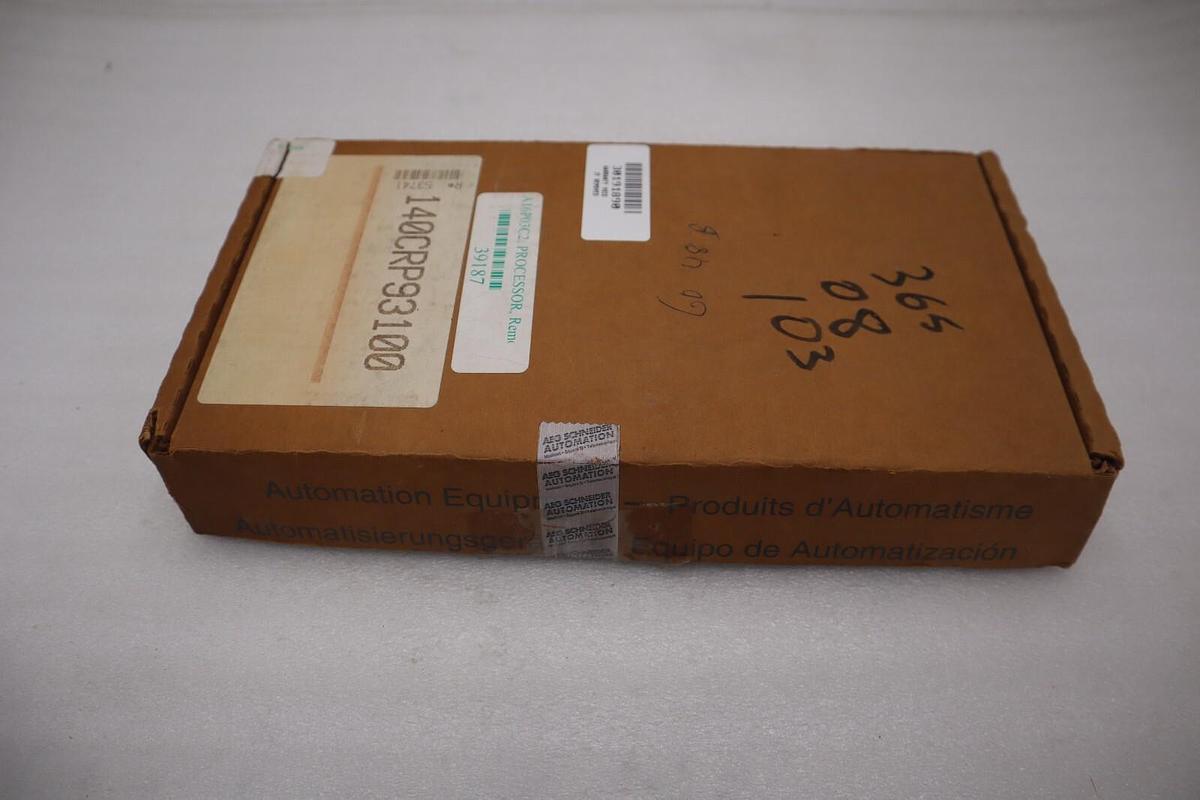 Used SCHNEIDER AUTOMATION 140CRP93100 TSX QUANTUM RIO HEAD NEW UNIT STOCK G308A