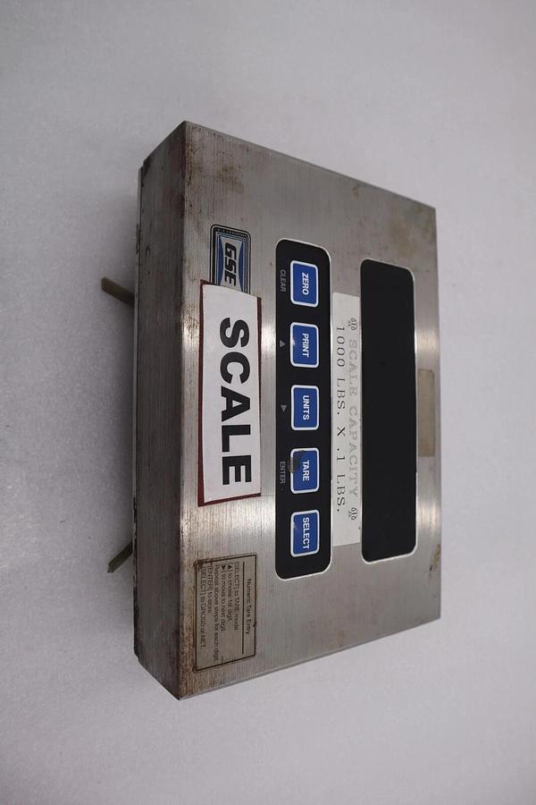 Used GSE 200450-02003 SCALE SYSTEMS SCREEN MDL 450  #4336