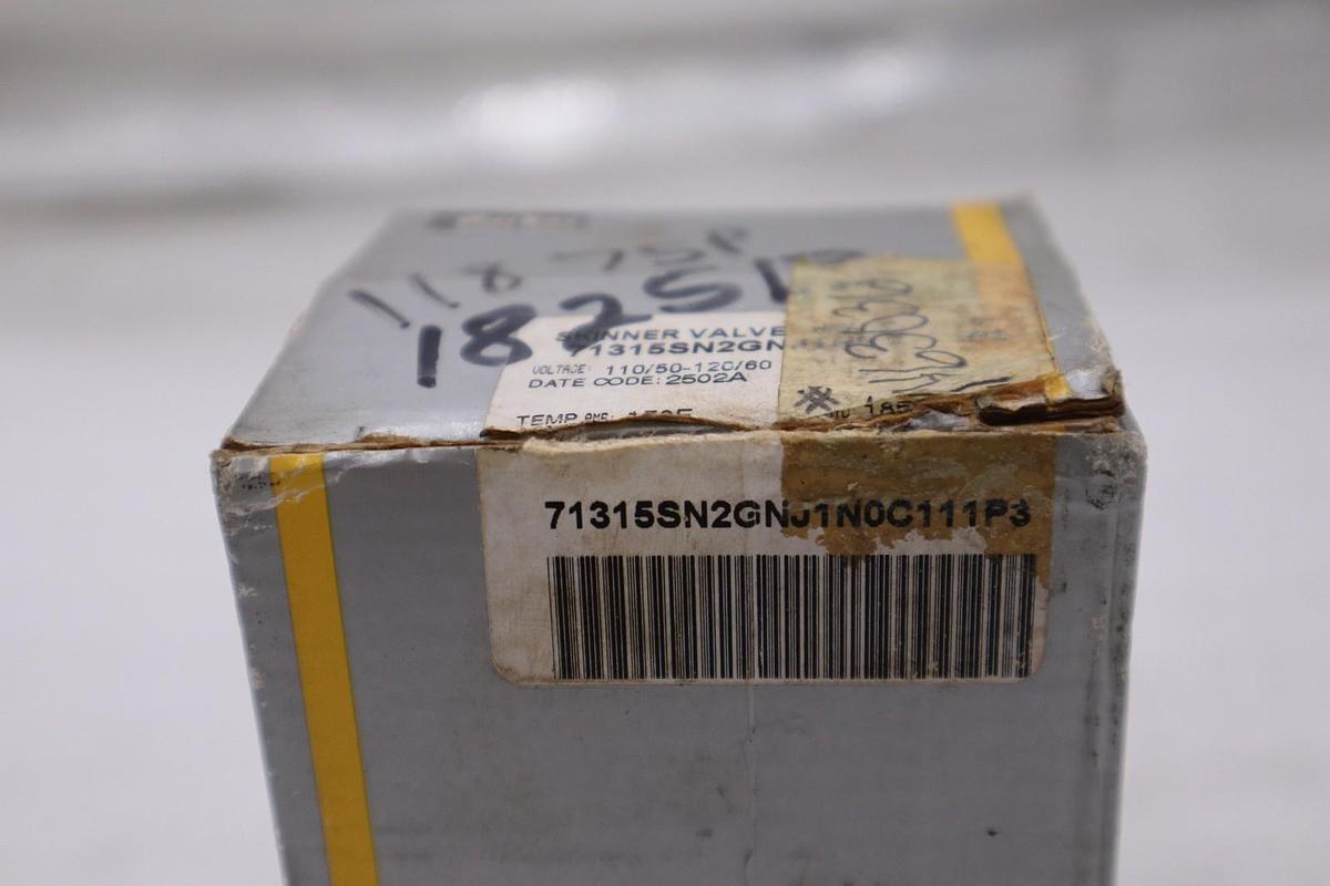 Used NEW IN BOX PARKER 71315SN2GNJ1N0C111P3 SOLENOID VALVE STOCK H531A