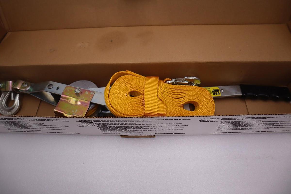 Maasdam Pow'R-Pull WS-25 Strap Pull'r | 1 Ton | 25 ft. Reach - NEW STOCK GF-1193